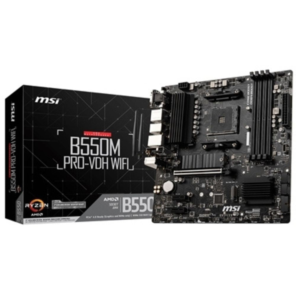 MSI B550M PRO-VDH WIFI DDR4 AM4