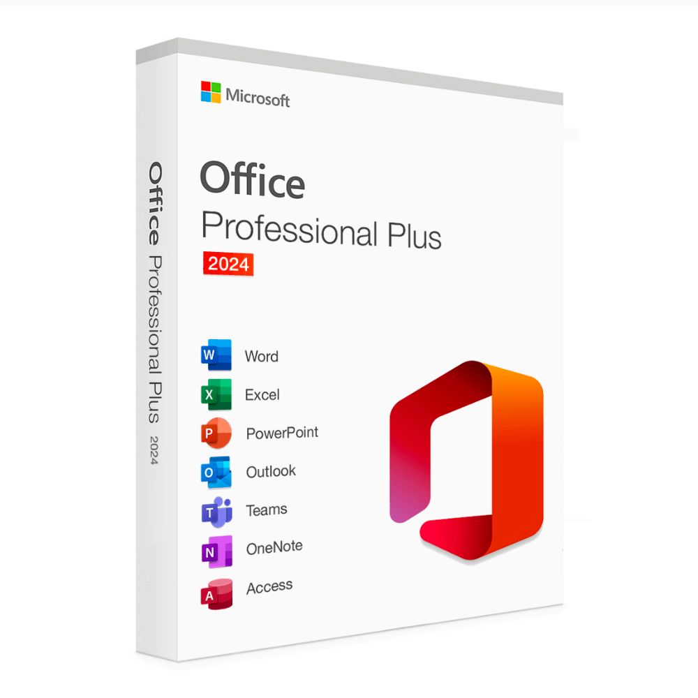 MICROSOFT OFFICE PROFESSIONAL 2024 PACCHETTO COMPLETO