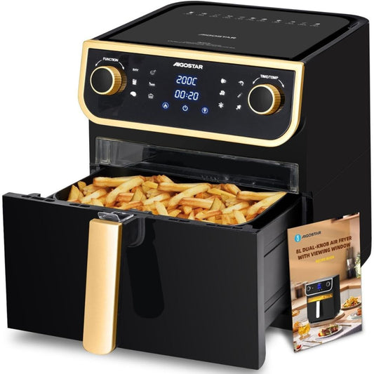 FRIGGITRICE AD ARIA 8 LT 1700W AIGOSTAR NUOVO