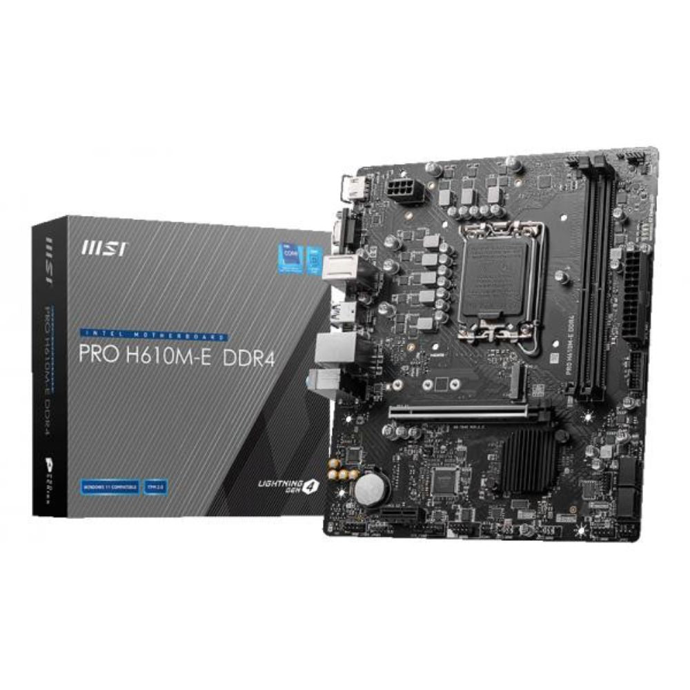 MSI PRO H610M-E DDR4 LGA1700