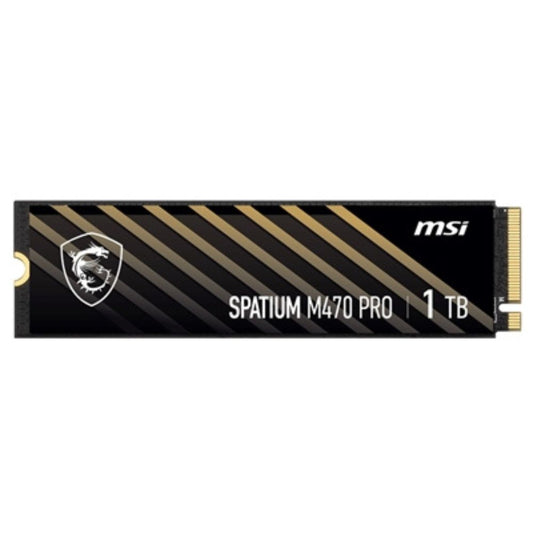 SSD-SOLID STATE DISK M.2(2280) NVME 1000GB(1TB) PCIE4.0X4 MSI S78-440L0J0-P83 SPATIUM M470 PRO READ:6000MB/S-WRITE:4500MB/S